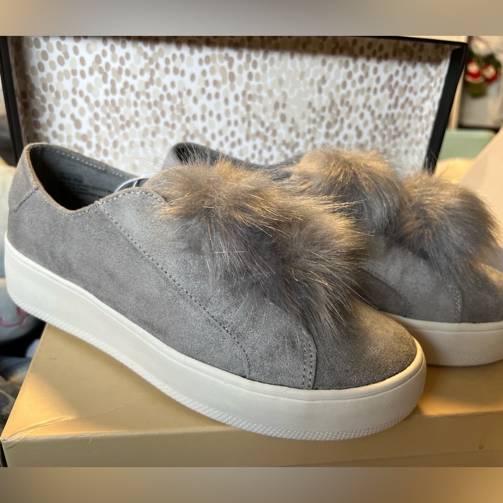 Mossimo Supply Co. Pom Pom Sneaker - Grey - NWT